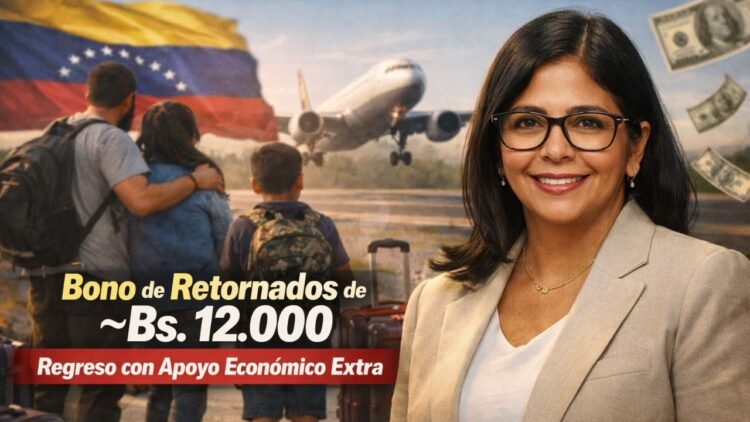 Bono de Retornados de ~Bs. 12.000: Regreso con Apoyo Económico Extra